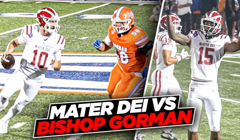 mater dei vs bishop gorman 9-19-2025