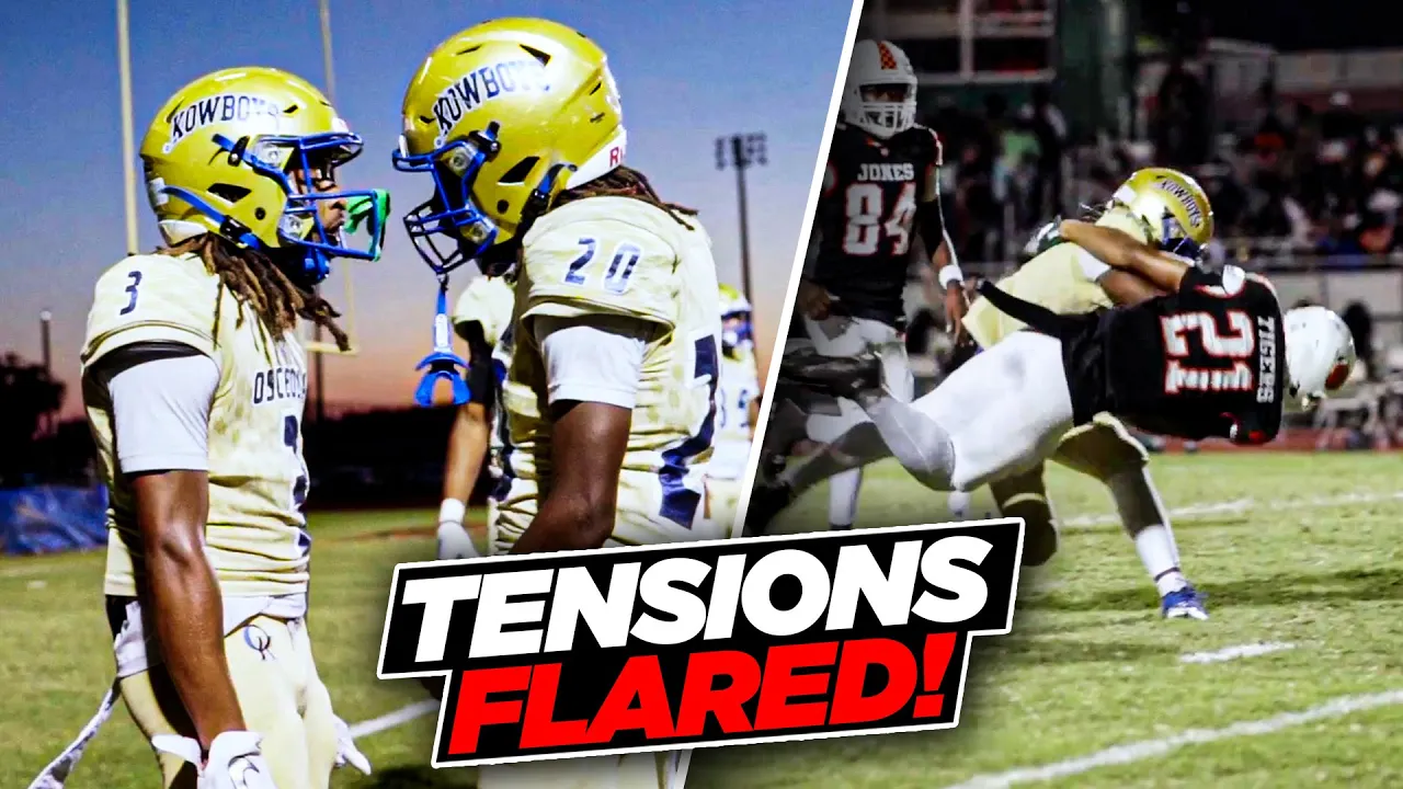 Jones Vs Osceola Got ACTIVE! | Alijah Jenkins had a huge performance!