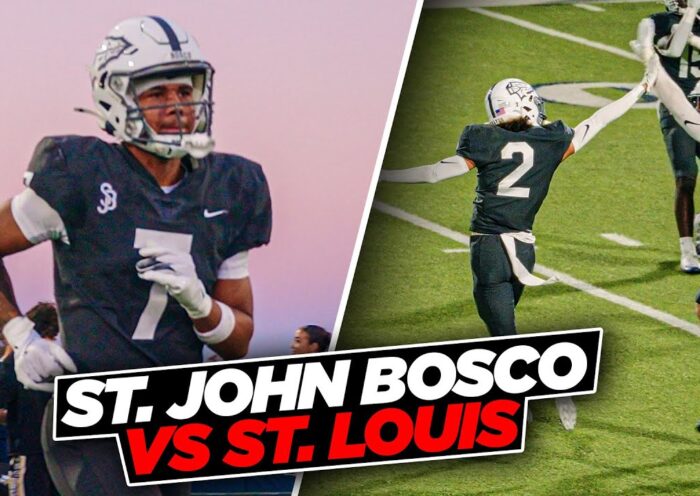 st john bosco vs st louis 9-19-2025