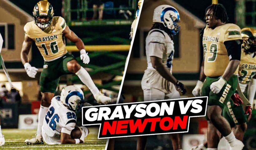 Grayson vs Newton 9-26-25