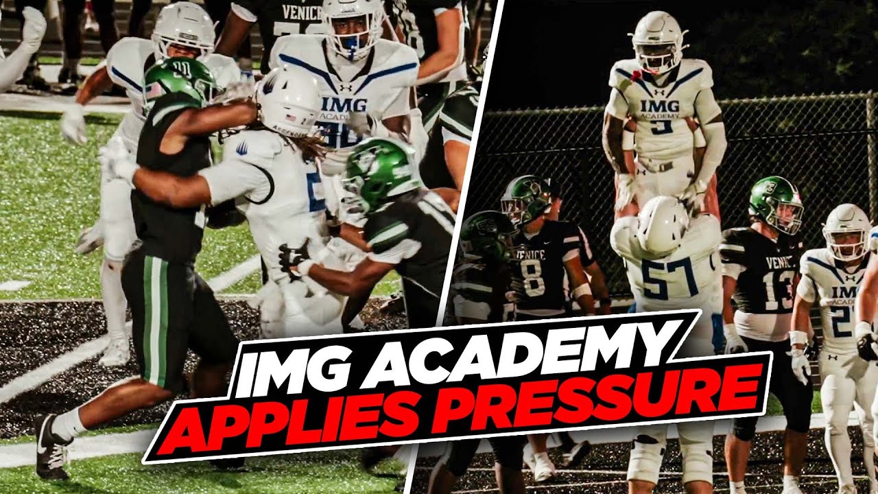 IMG Academy Sophomore WR Eric McFarland Goes OFF vs Venice!