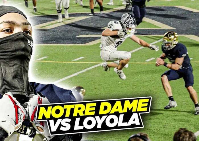 notre dame vs loyola 10-3-2025