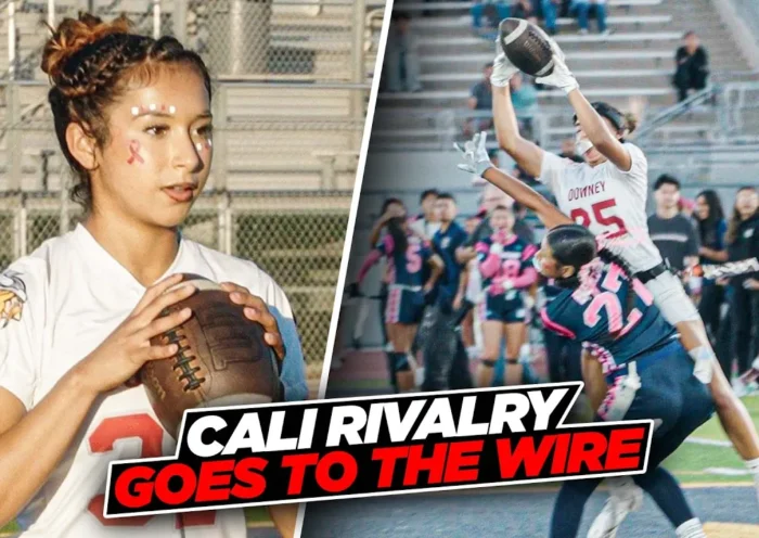 warren vs downey girls ffb 10-1-2025