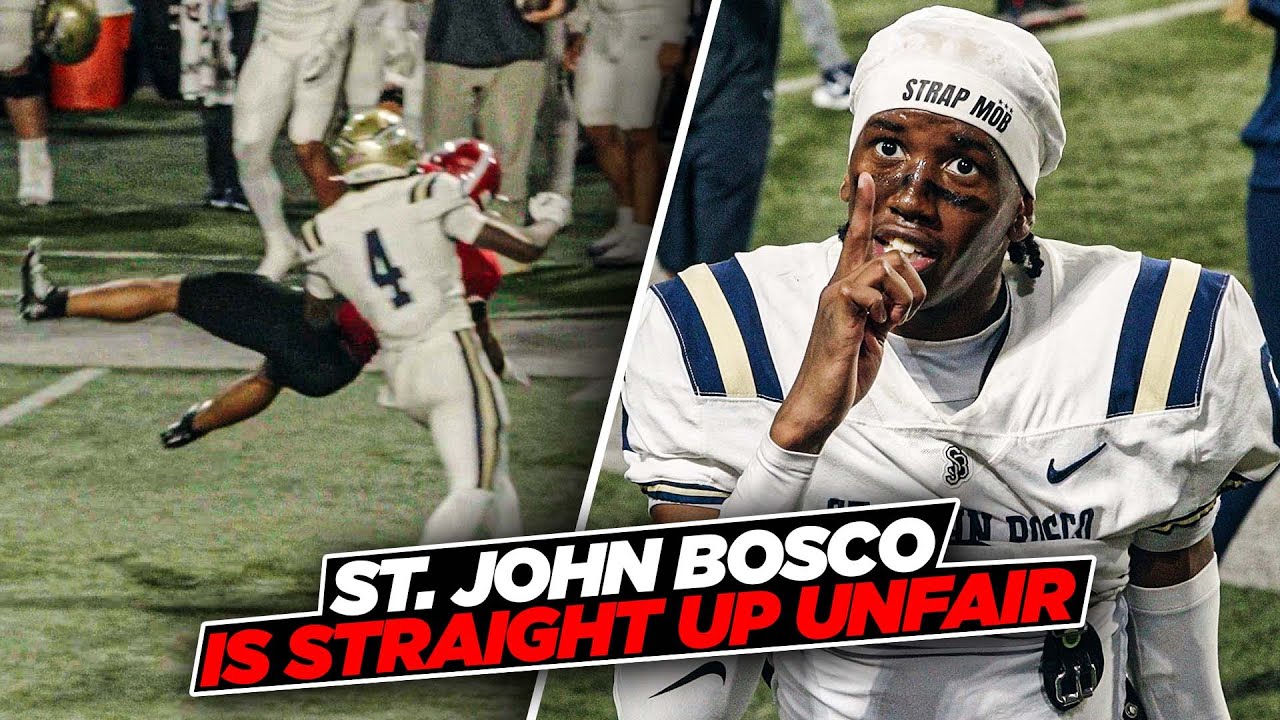 National No. 1 St. John Bosco DOMINATES No. 10 Orange Lutheran | 48-0 Blowout! | They CAN’T BE STOPPED!
