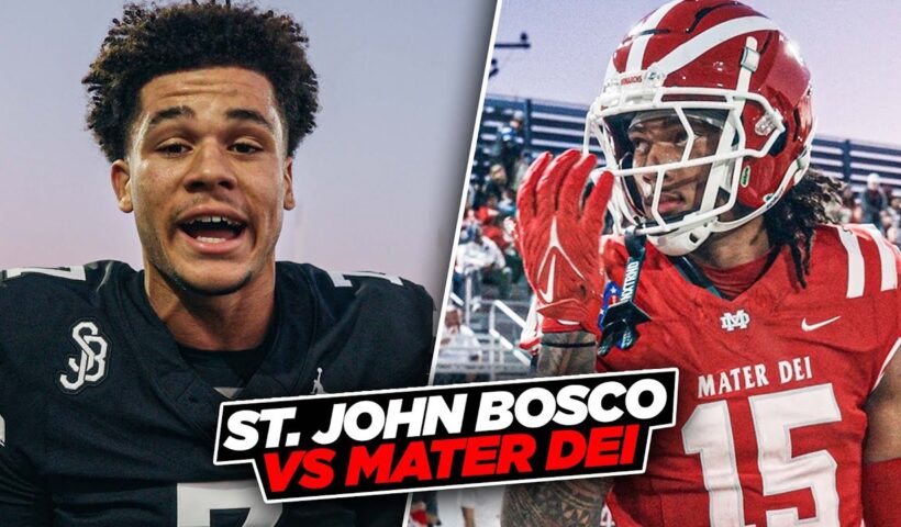 Mater dei vs st john bosco october 25 2025