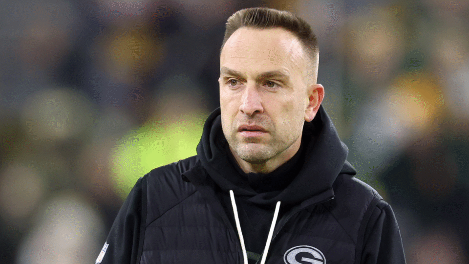 Defensive coordinator Jeff Hafley of the Green Bay Packers looks on before the game against the Baltimore Ravens at Lambeau Field on December 27, 2025 in Green Bay, Wisconsin.