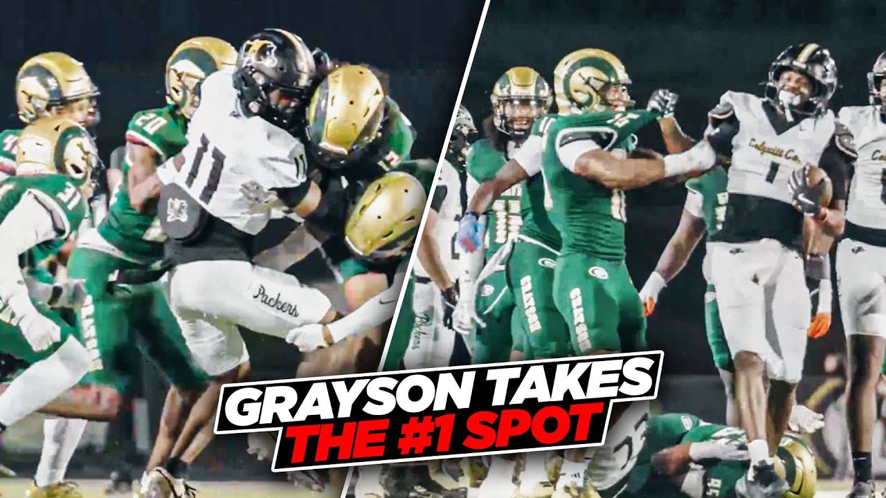 Grayson vs Colquitt County | Elite Georgia Powers Clash in the Playoffs