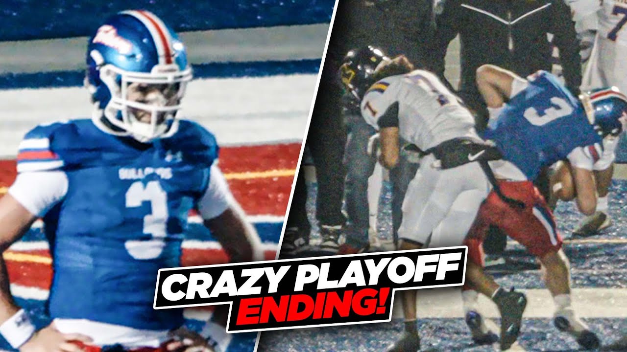 Folsom vs Archbishop Riordan | Unreal Finish! Playoff Game Came Down To The WIRE!