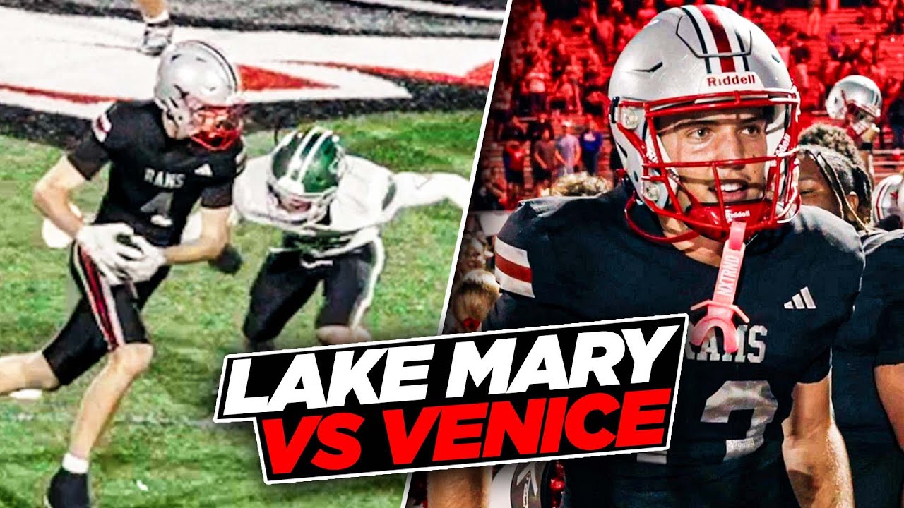 Lake Mary vs Venice | This playoff thriller went Down-to-the-Wire | Grubbs & Jones Put On a Show!