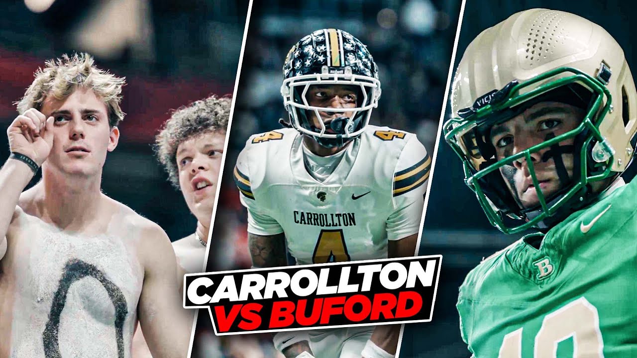 Buford vs. Carrollton: Georgia Class AAAAAA State Championship Thriller!