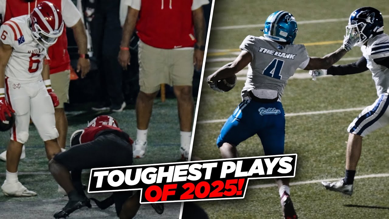 These Are The TOUGHEST Plays of the 2025 High School Football Season!