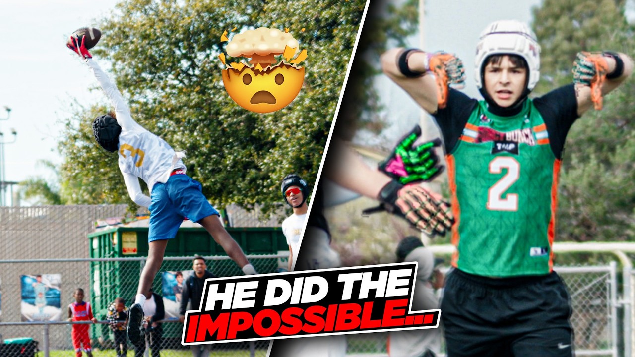 Pylon 7v7 Got ACTIVE In Sacramento | Top Catches and CRAZIEST Touchdowns!