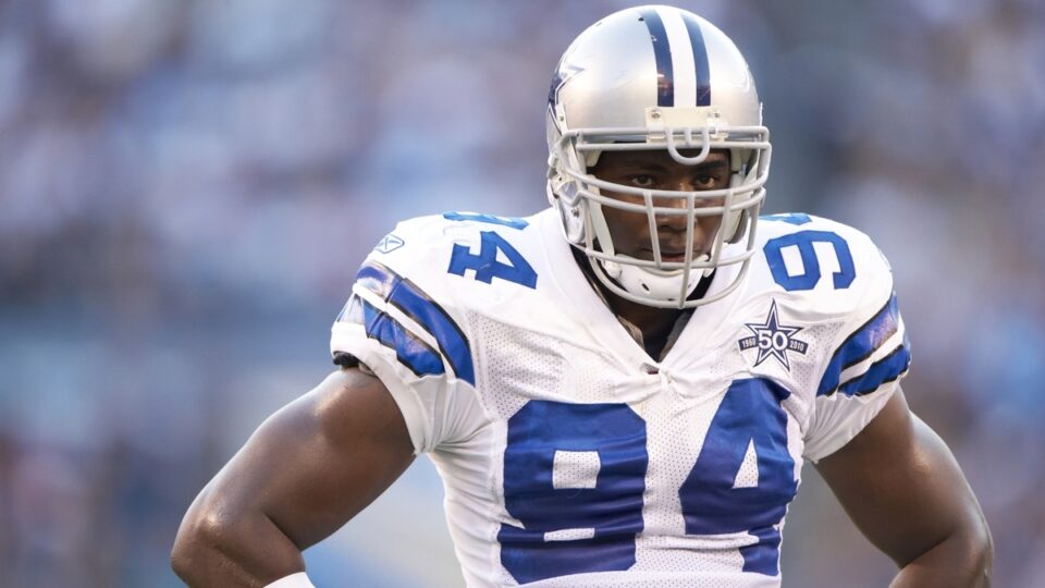 Dallas Cowboys DeMarcus Ware (94) during preseason game vs San Diego Chargers. San Diego, CA on August 21, 2010