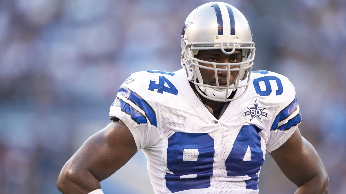Dallas Cowboys DeMarcus Ware (94) during preseason game vs San Diego Chargers. San Diego, CA on August 21, 2010