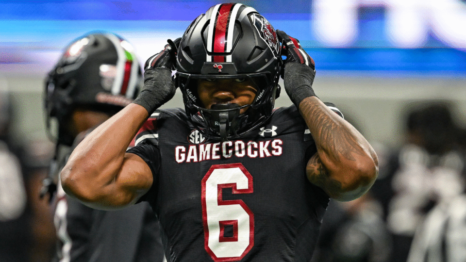 Dylan Stewart South Carolina vs Virginia Tech