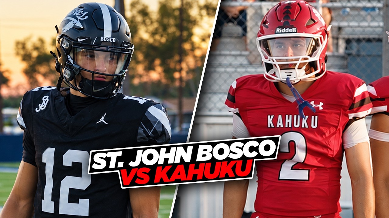 St. John Bosco OBLITERATES Hawaii Powerhouse Kahuku in 49-13 BLOWOUT!