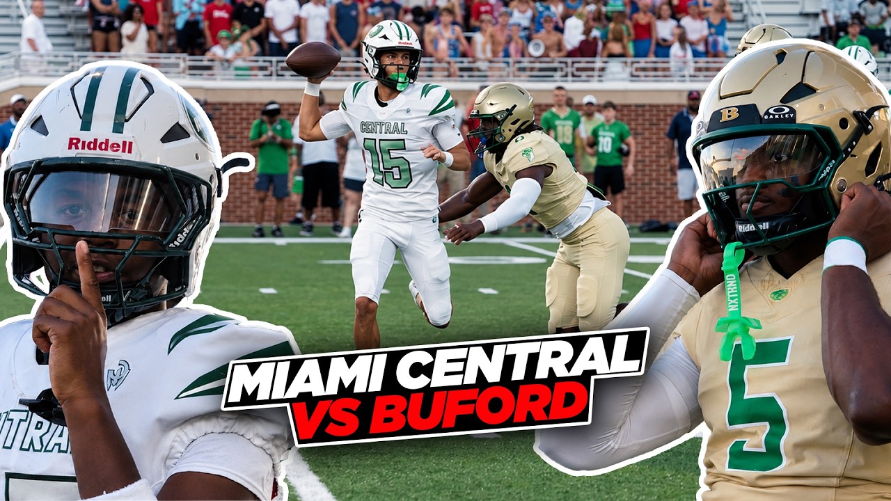 Buford’s DEFENSE Was RELENTLESS in Physical Battle vs Miami Central!