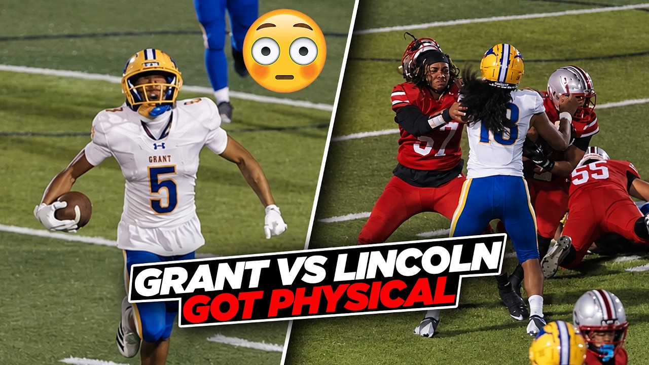 Grant Went Into BULLY MODE vs Lincoln! Blake Nycum & Da’Marcus Brown WENT OFF!
