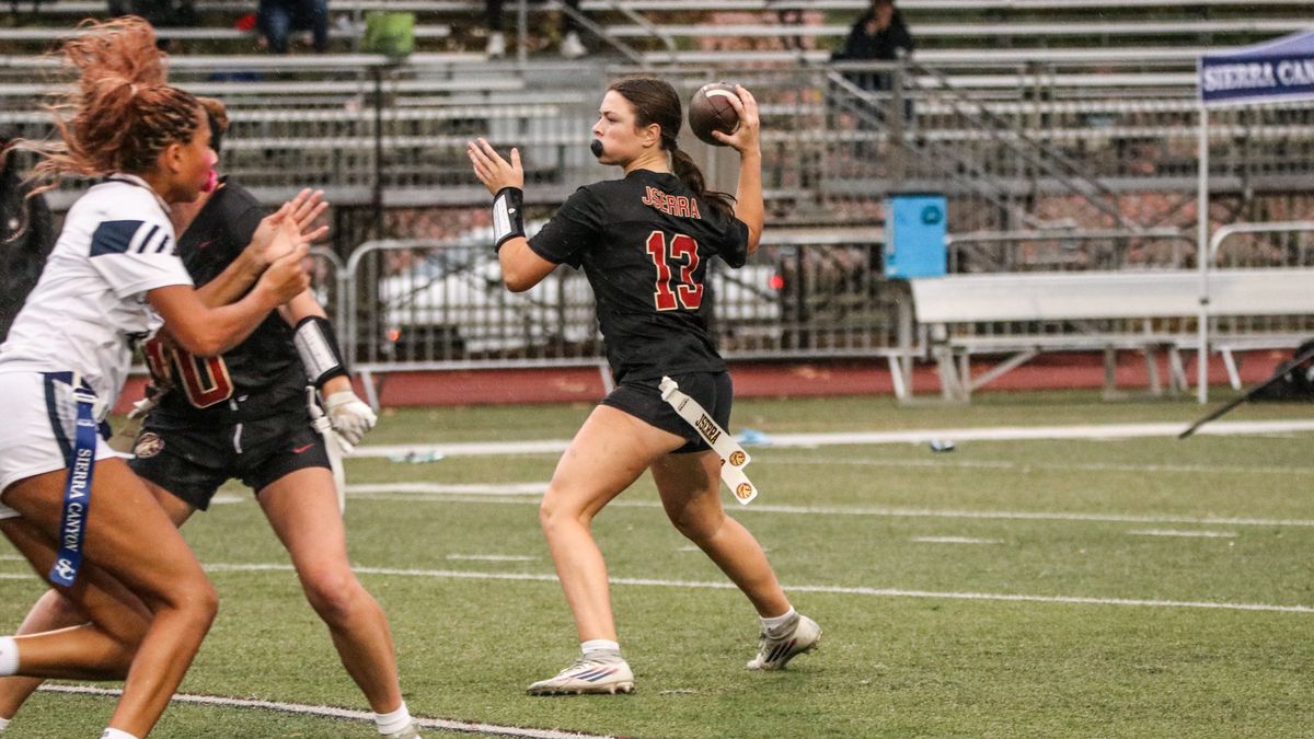 in a CIF Southern Section Open Division pool play game between JSerra and Sierra Canyon at JSerra High School in San Juan Capistrano on Oct. 21, 2026.